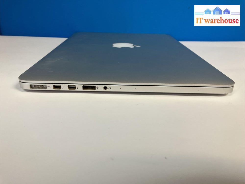 Apple Macbook Pro A1502 Late 2013 13’ Laptop Intel I5-4258U Cpu / 8Gb Ram Read ~