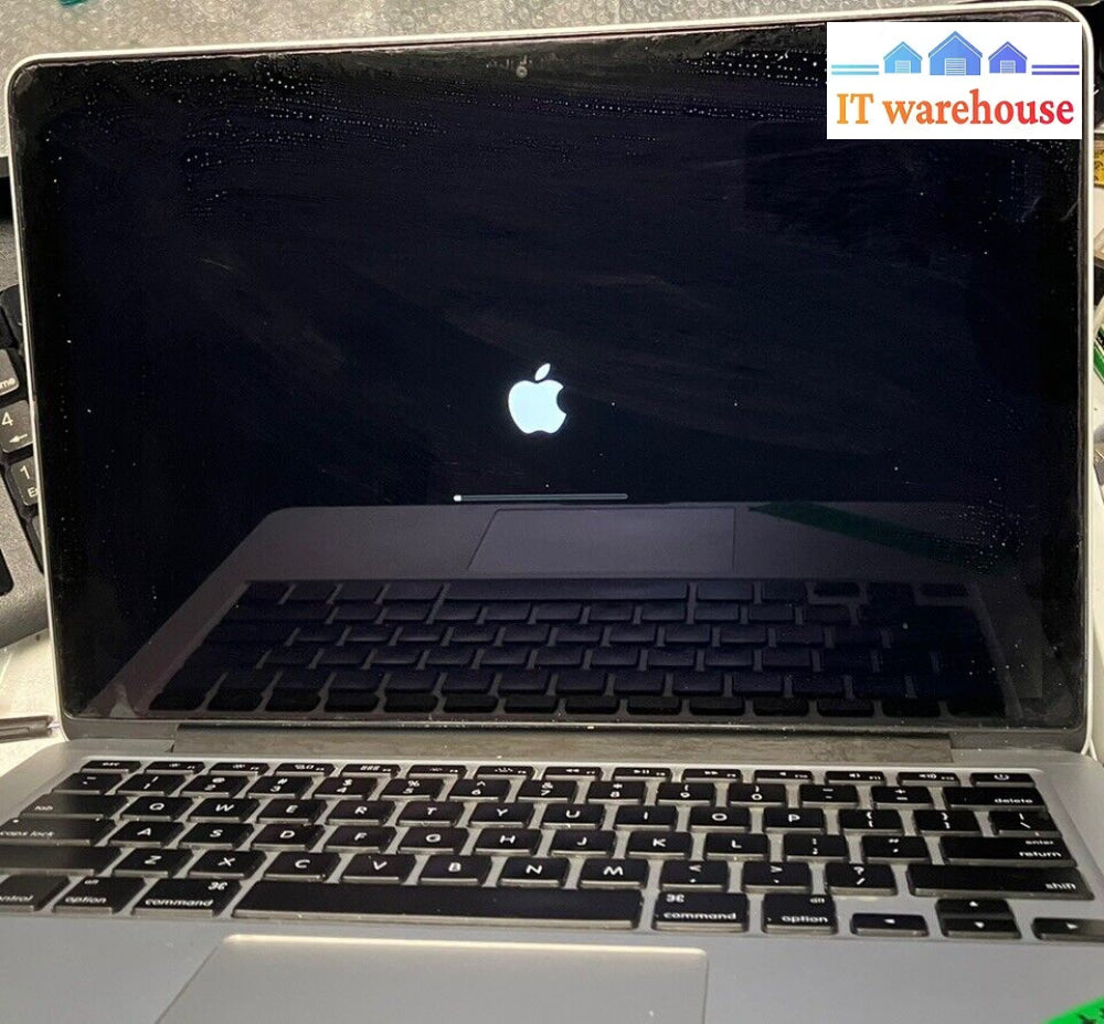 Apple Macbook Pro A1502 Late 2013 13’ Laptop Intel I5-4258U Cpu / 8Gb Ram Read ~