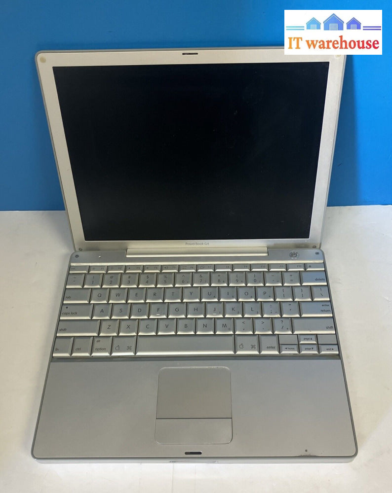 Apple Powerbook G4 A1104 Laptop Powerpc Cpu 1Gb Ram 80Gb Hdd Macos 10.5 ~