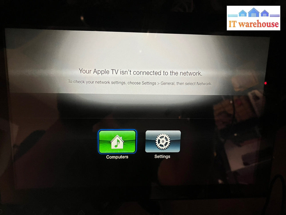 ~ Apple Tv (2Nd Generation) Hd Media Streamer Model A1378 Emc 2411 (No Remote)