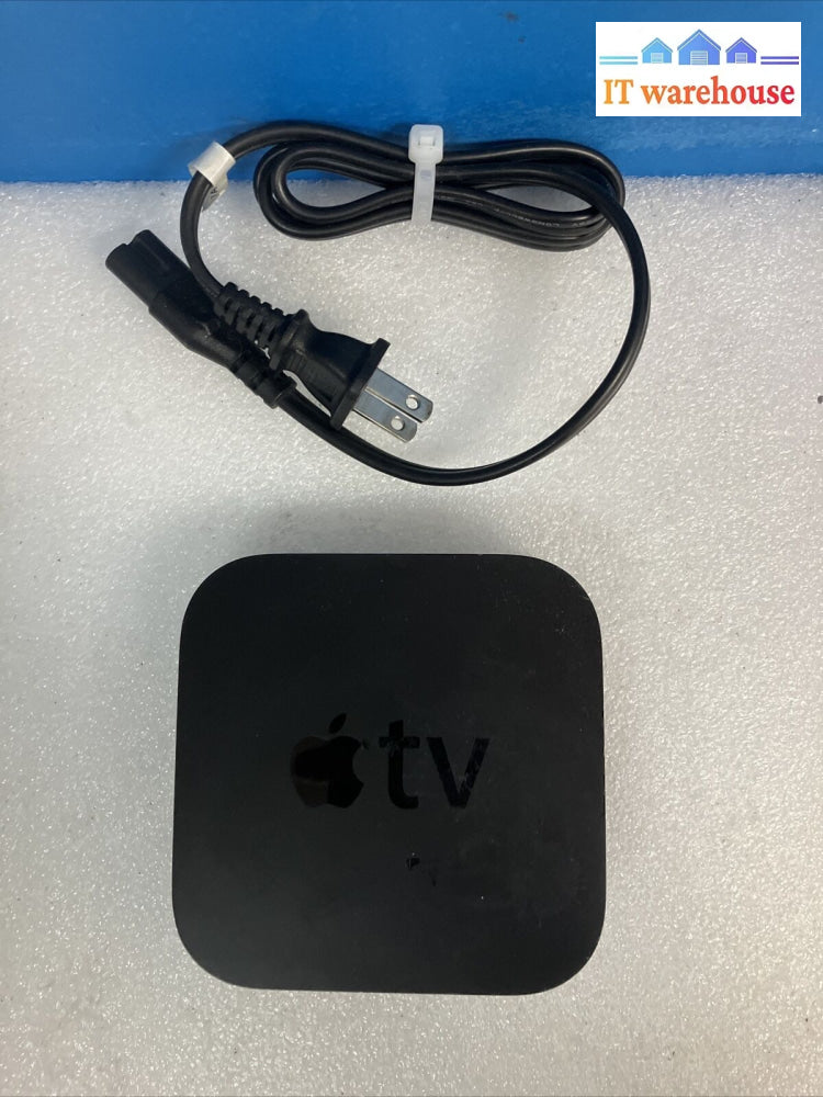 ~ Apple Tv (3Rd Generation) Hd Media Streamer Model A1427 With Cord (No Remote)
