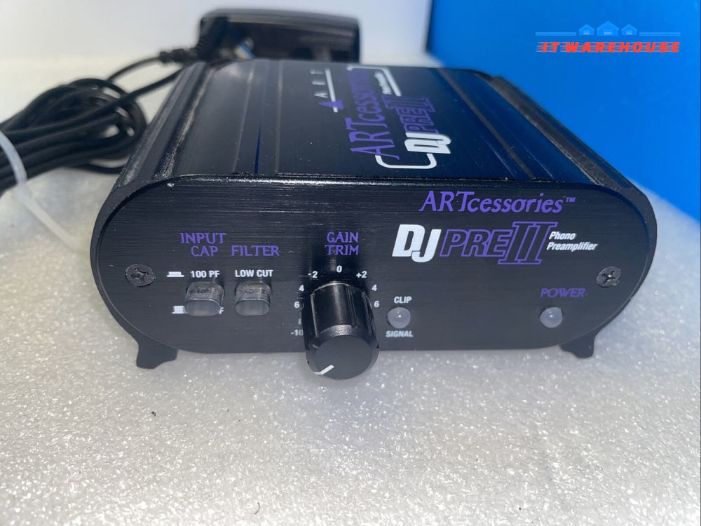Art Pro Audio Djpre Ii Phono Turntable Preamp 12V Dc Power Rca Input/Output