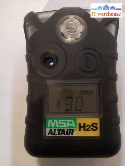 - (As Is) 20X Msa Altair H2S Monitor Hydrogen Sulfide Single Gas Detector