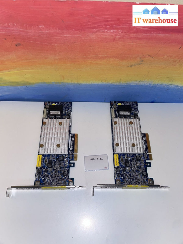 (As Is) 2X Microsemi Smartraid Card 3152-8I