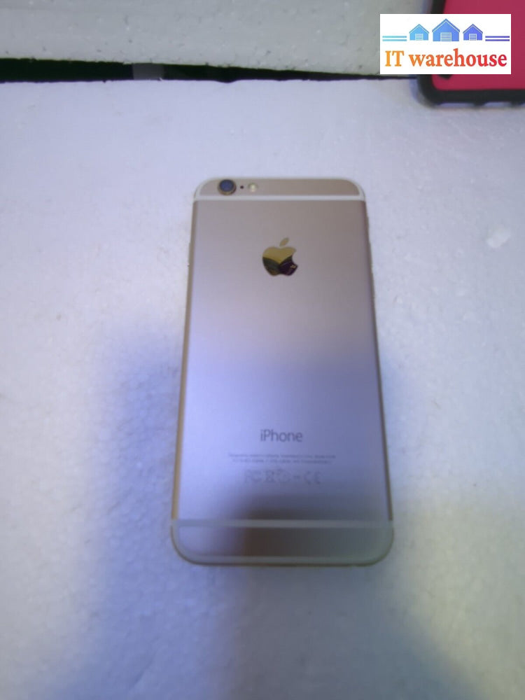 - (As Is) Apple Iphone 6 16Gb Gold A1549