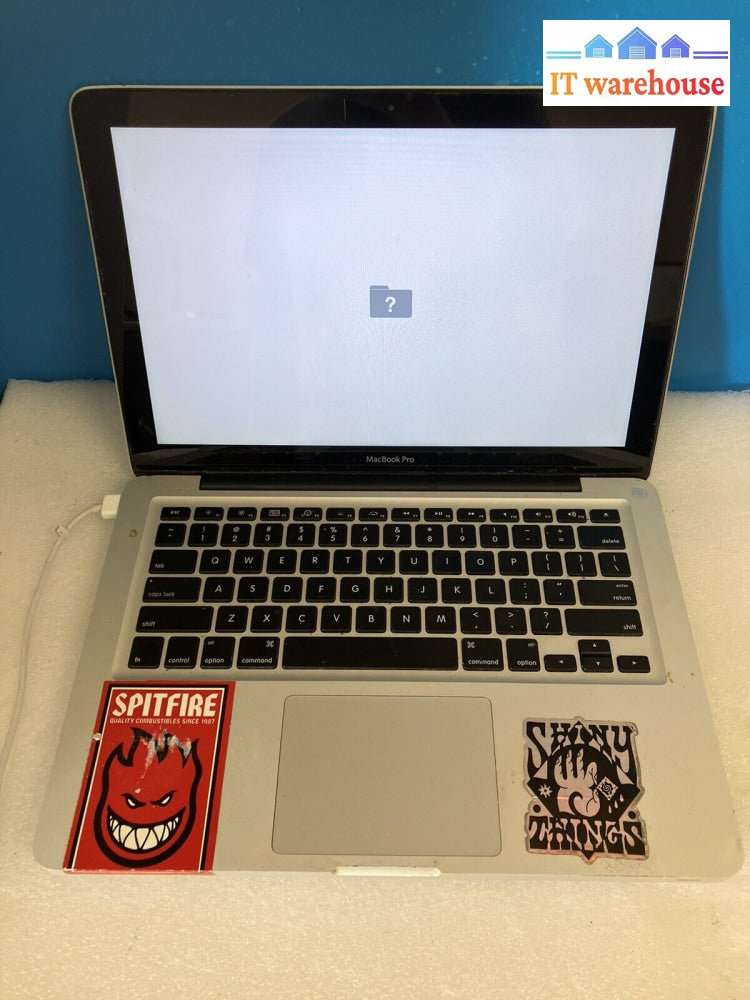 ~ (As Is) Apple Macbook Pro A1278 13’ Laptop 2009 C2D 2.3Ghz 2Gb No Disk (Read)