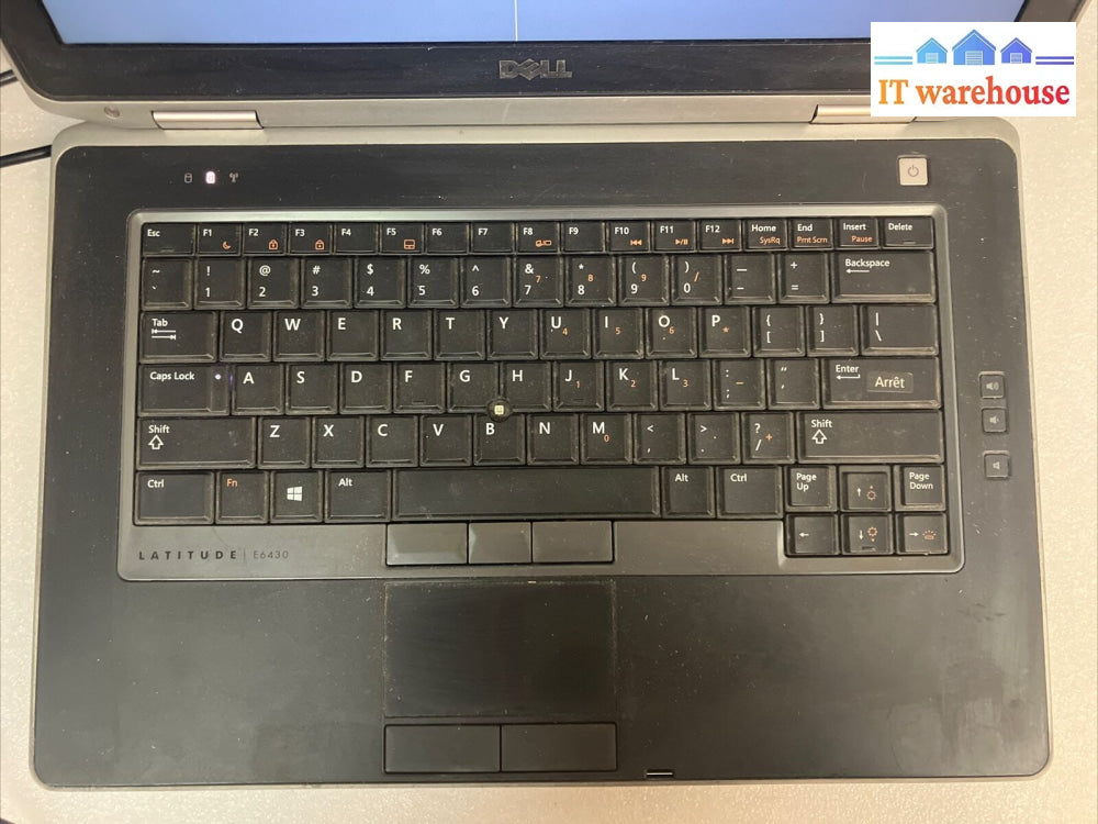 ~ (As Is) Dell E6430 Laptop I5-3340M Cpu / 8Gb Ram No Hdd (Screen Bad Read)