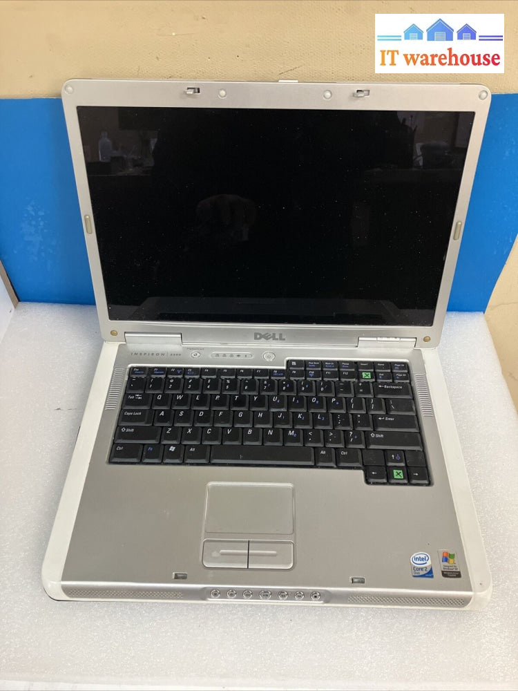 ~ (As Is) Dell Inspiron 6400 15.4’ Laptop C2D Cpu 2Gb Ram No Disk (Read)