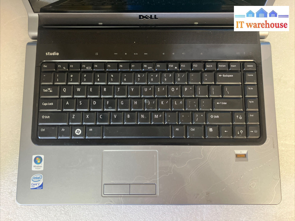 ~ (As Is) Dell Studio 1535 15.6’ Laptop Core 2 Duo 2.1Ghz 4Gb Ram (No Hdd No Os)