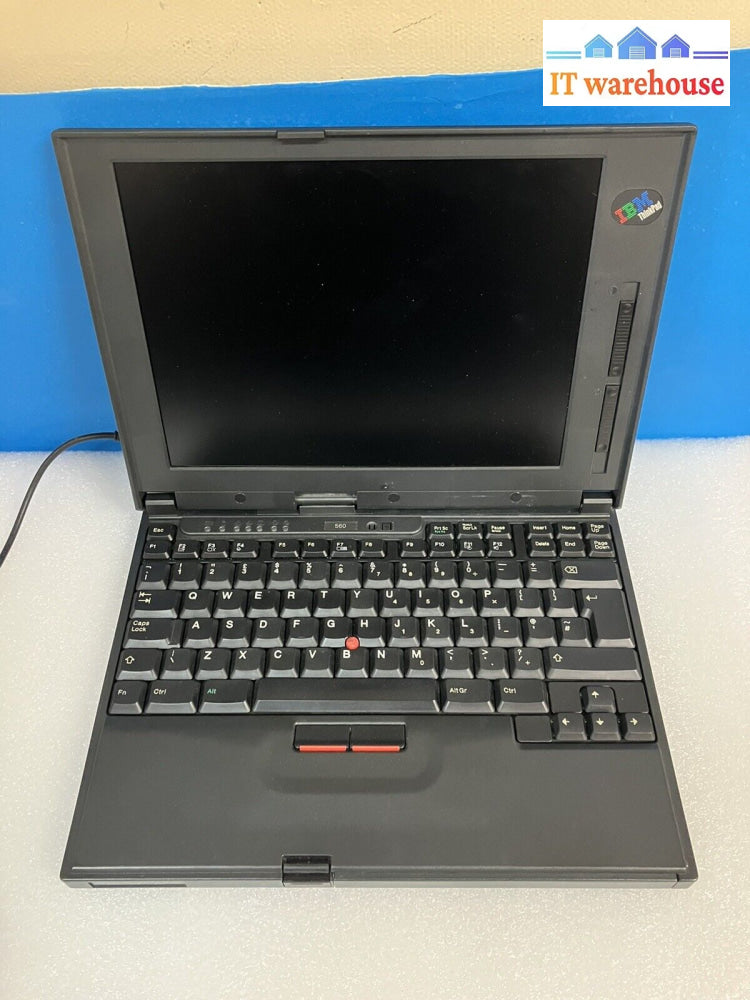 ~(As Is) Ibm Thinkpad 560 Type 2640 12’ Laptop Pentium 16Mb Ram Windows98 (Read)