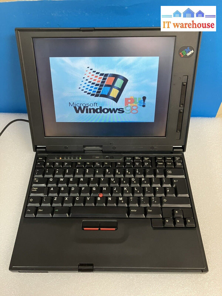 ~(As Is) Ibm Thinkpad 560 Type 2640 12’ Laptop Pentium 16Mb Ram Windows98 (Read)