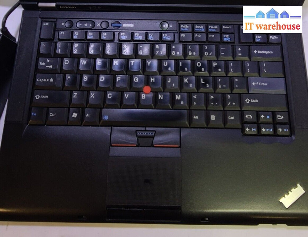 - (As Is) Lenovo Thinkpad T410S 14’ Laptop I5 M560 Cpu/ 2Gb Ram /No Hdd/No Caddy