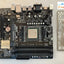 ~Asus A88Xm-A/Usb3.1 Motherboard Hdmi M-Atx Socket Fm2 + W/ Amd A4-6300 &Io Plate