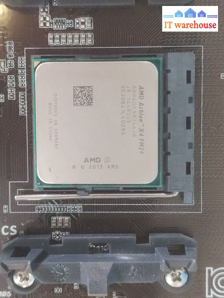 Asus A88Xm-E With Amd Athlon X4 860K Quad Core Processer +