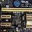 Asus B85M-G Lga 1150 Ddr3 Hdmi Vga Dvi Motherboard With Intel I5-4440 + Plate ~