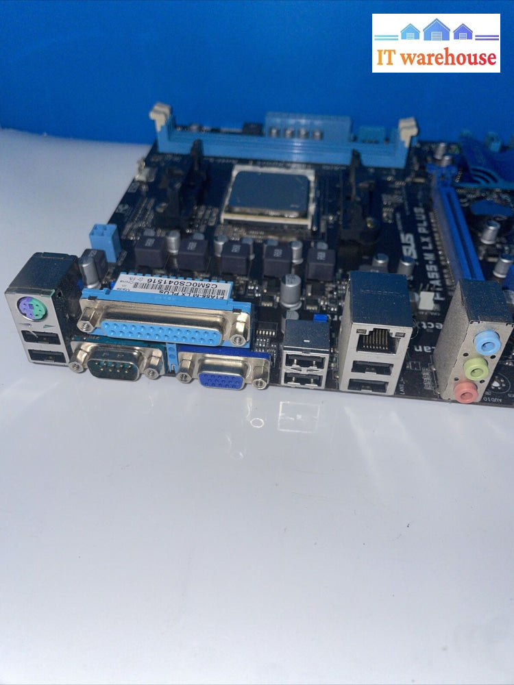 Asus F1A55-M Lx Plus R 2.0 Socket Fm1 Amd Micro Atx Motherboard + A6-3600 Cpu