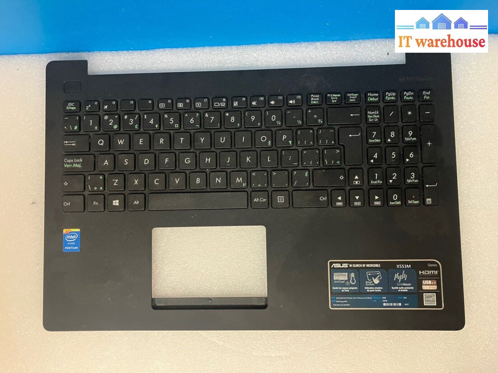 Asus F553M F553Ma X553M X553Ma X553S X553Sa Palmrest + Keyboard 13N0-Rla0C21~