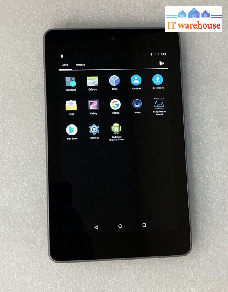 Asus Google Nexus 7 Android Wi-Fi Black 32Gb 7’ Tablet ~