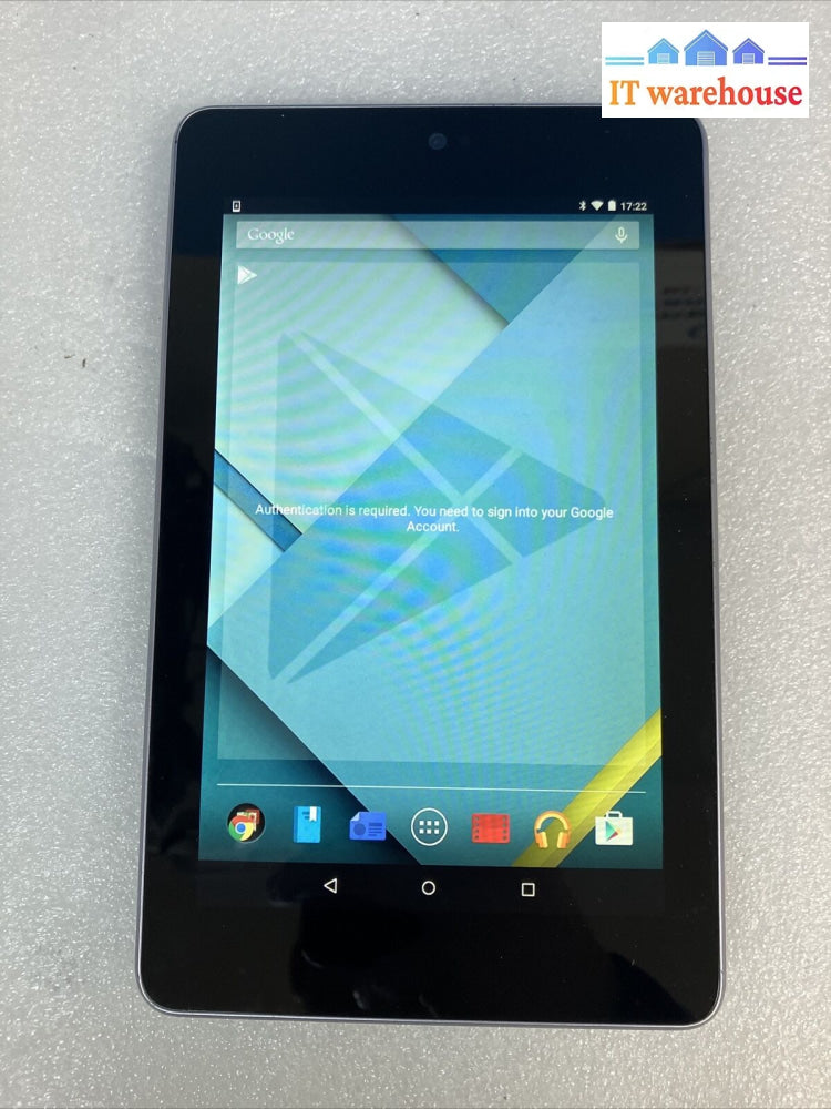 ~ Asus Google Nexus 7 Me370T Android Tablet Wi-Fi Black 16Gb 7’