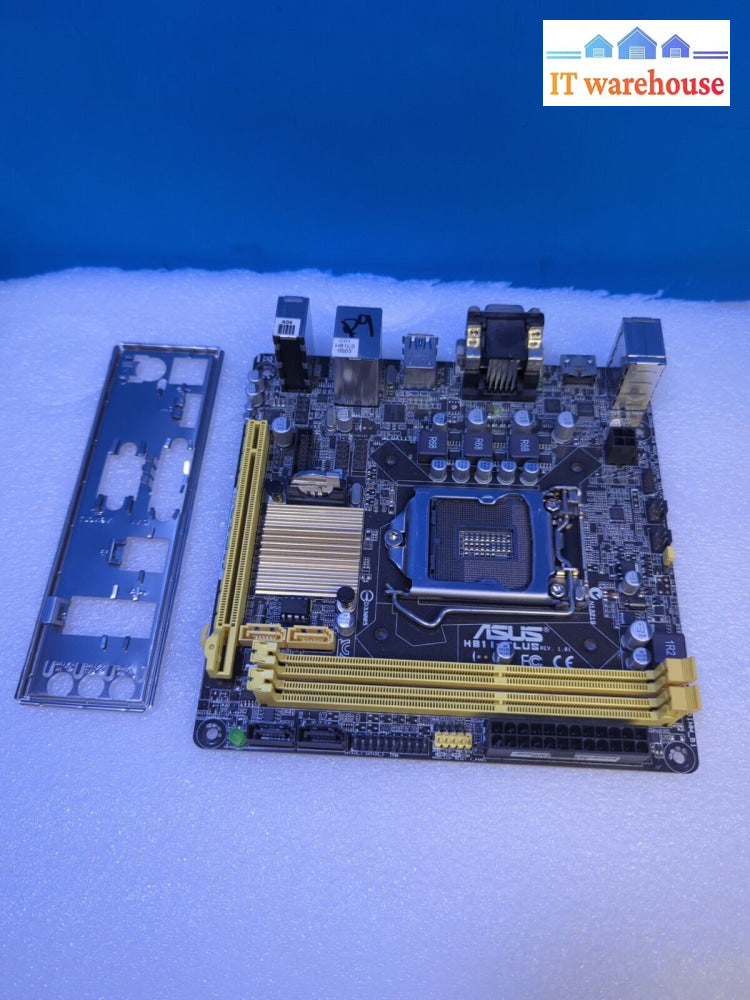 Asus H81I-Plus Mini-Itx Lga1150 Ddr3 Motherboard With Hdmi Tested -