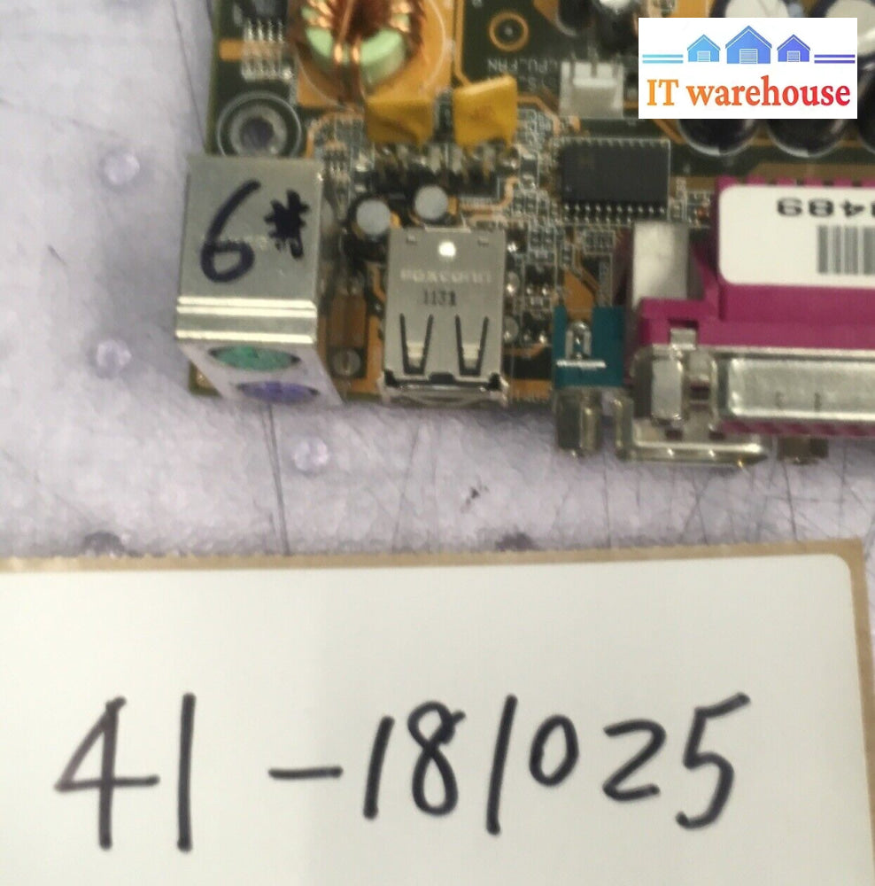 + Asus Hp Pavilion 6835 Cuw-Am Motherboard 5185-3110 5185-5349 W/ Intel Cpu