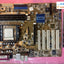 Asus K8N-Uayz Socket 754 Am2 Ddr1 Motherboard W/ Amd Athlon 64 Cpu & Io Shield ~