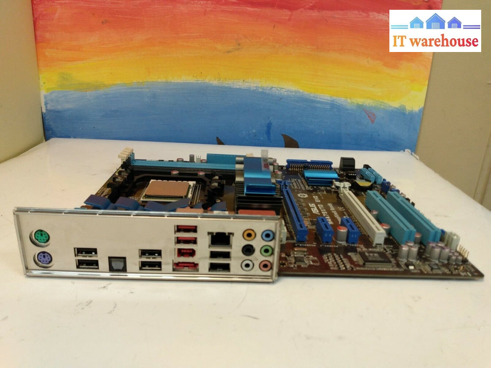 Asus M4A79Xtd Evo Motherboard Am3 W/Amd Phenom Ii X2 550 3.1Ghz + I/O Plate Tested