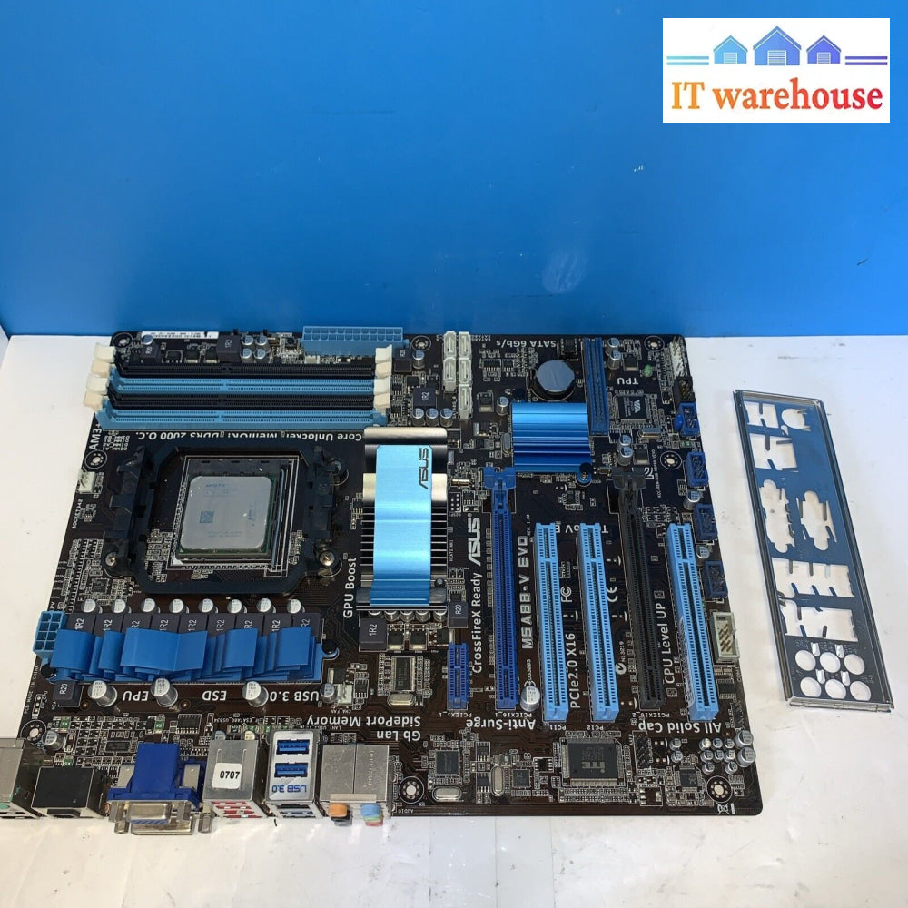 Asus M5A88-V Evo Amd Socket Am3 + Motherboard + Fx 8120 Cpu