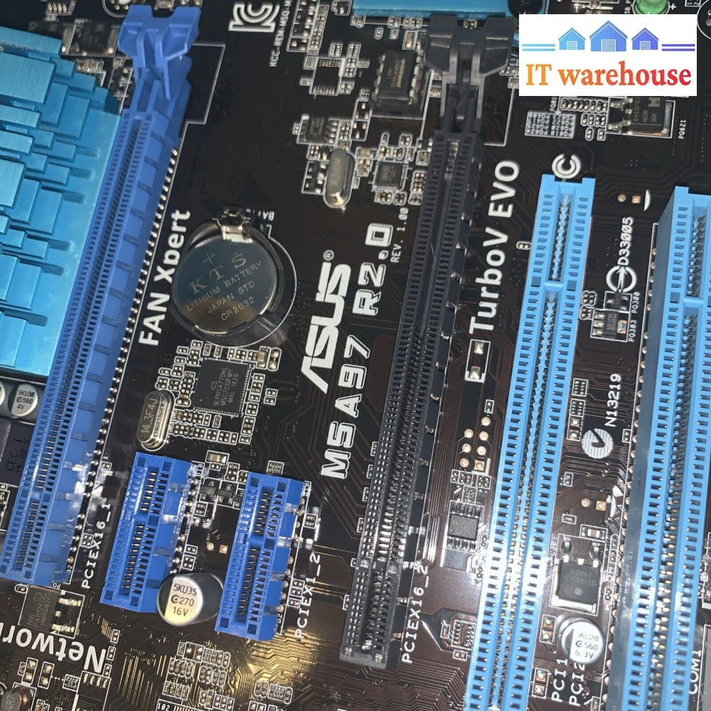 Asus M5A97 R2.0 Amd 970 Motherboard Am3 + Atx Ddr3 Usb3.0 W/ 8320 8-Core Cpu