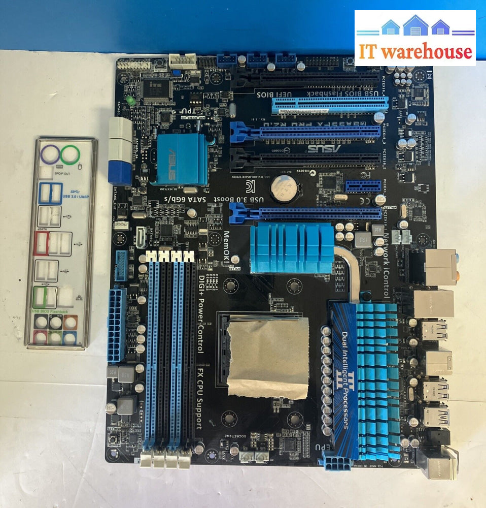 Asus M5A99Fx Pro R2.0 Socket Am3 Ddr3 Atx Motherboard With I/O Shield *Tested* ~