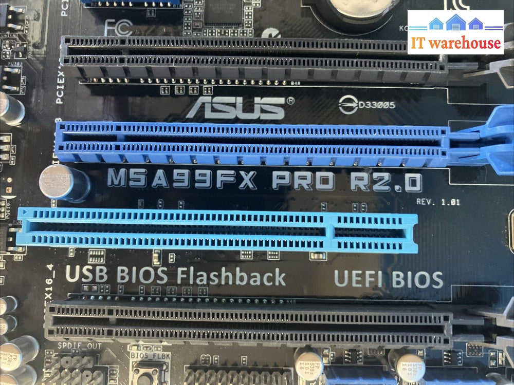 Asus M5A99Fx Pro R2.0 Socket Am3 Ddr3 Atx Motherboard With I/O Shield *Tested* ~