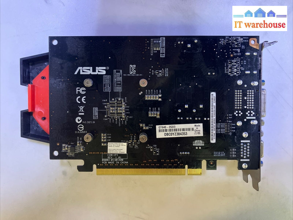 Asus Nvidia Geforce Gt640-2Gd3 Gt 640 2Gb Gddr3 Pci-E Graphics Video Card Gpu ~