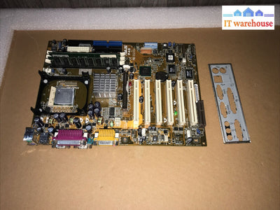 Asus P4B Socket 478 Motherboard W/1.7Ghz Pentium 4 Cpu + Ram + I/O Shield