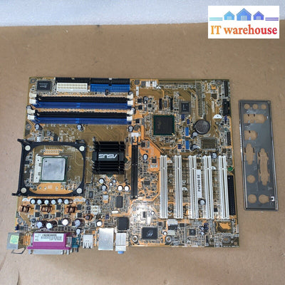 Asus P4P800 Se Atx Motherboard With P4 2.4Ghz Cpu