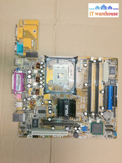 + Asus P4P8T Rev 1.02 Socket 478 Motherboard (No Cpu And Ram)