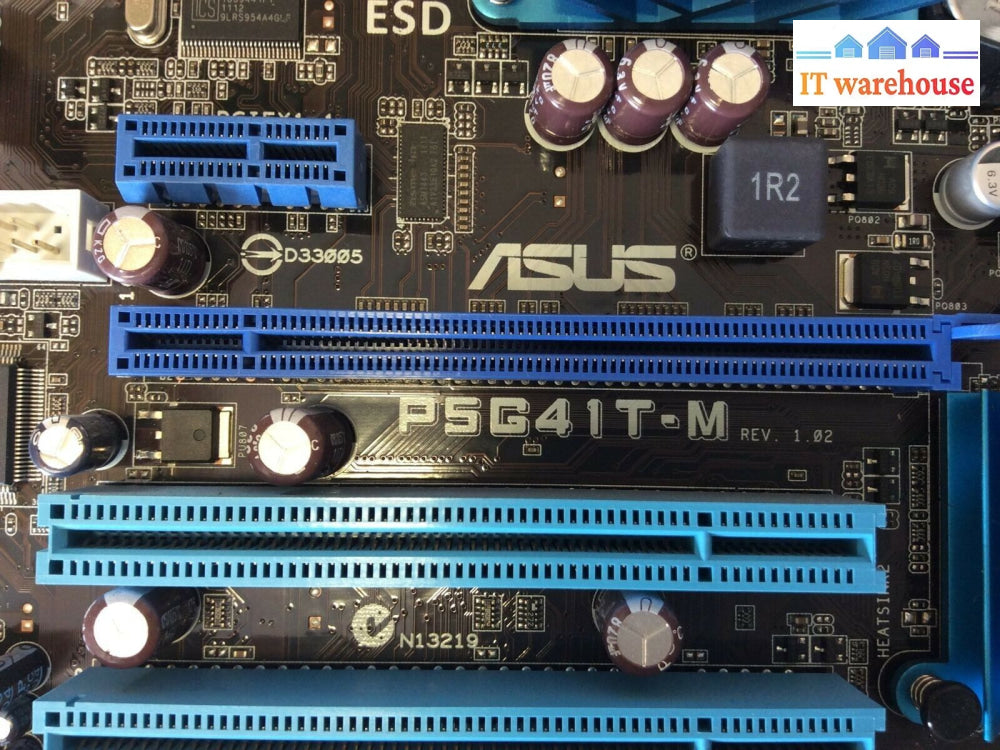 Asus P5G41T-M Lga 775 Motherboard W/ E5700 3.0Ghz Cpu + I/O Shield Fully Tested