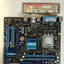 Asus P5G41T-M Lx Intel G41 Motherboard Lga 775 Ddr3 W/ E6700 + I/O Plate Tested