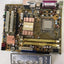 ~ Asus P5Kpl-Cm Lga775 Atx Motherboard With E5200 Cpu Io Plate