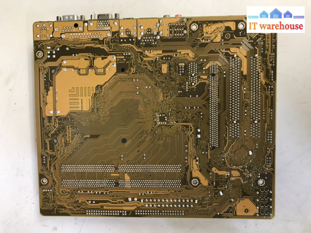 ~ Asus P5Kpl-Cm Lga775 Atx Motherboard With E5200 Cpu Io Plate