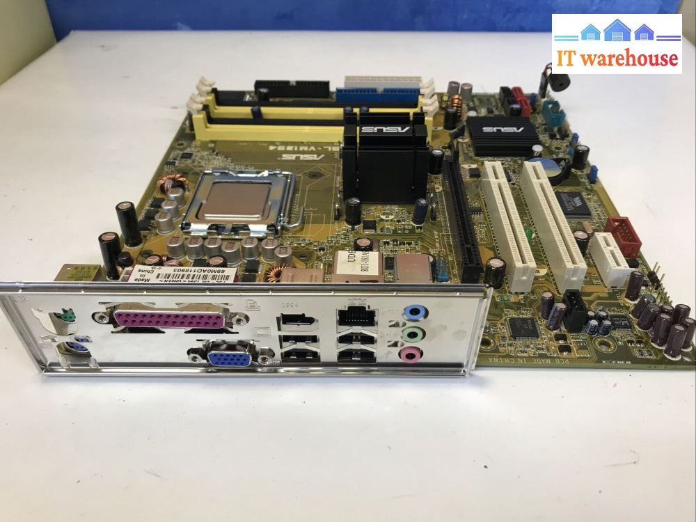 Asus P5L-Vm1394 Lga 775 Socket Motherboard W/ C2D 6300 1.83Ghz Cpu + I/O Shield