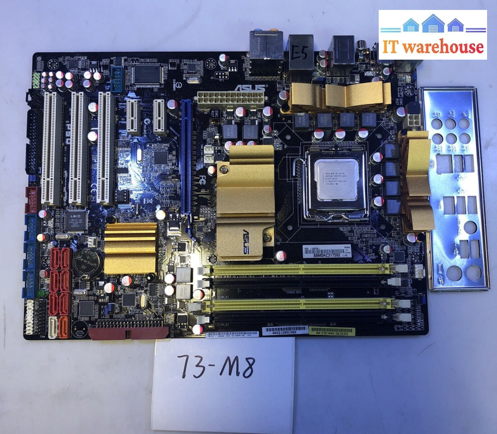 Asus P5Q (Intel P45) Lga775 Atx Motherboard +