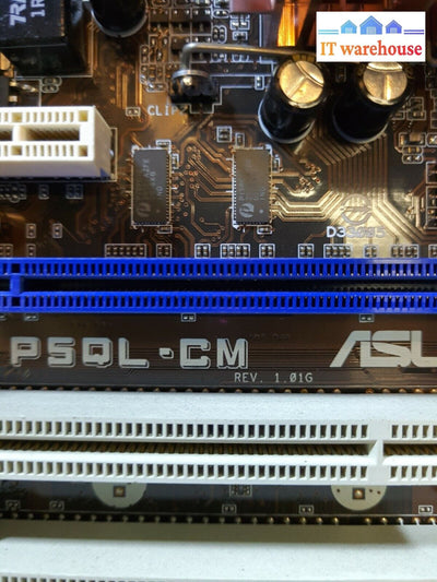 - Asus P5Ql-Cm Intel G43 Lga 775 Motherboard & I/0 Plate