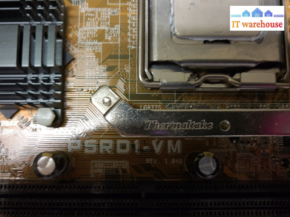 - Asus P5Rd1-Vm 775/Socket T Motherboard With Pentium D 930 Cpu & I/O Plate