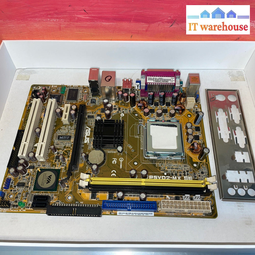 Asus P5Vd2-Mx Se Mainboard Motherboard Pci-E Pci Microatx Ide Fdd Sata Lga775