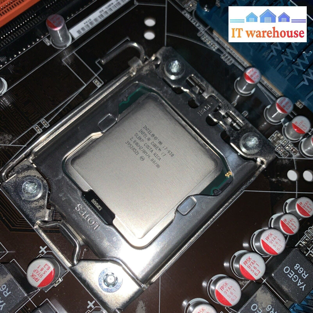 Asus P6T Se Motherboard Socket 1366 Atx Intel X58 Mainboard