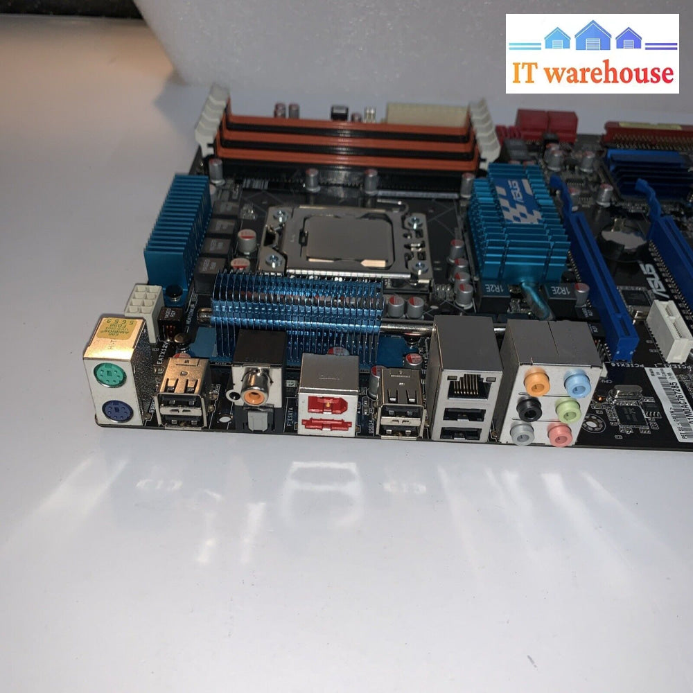 Asus P6T Se Motherboard Socket 1366 Atx Intel X58 Mainboard