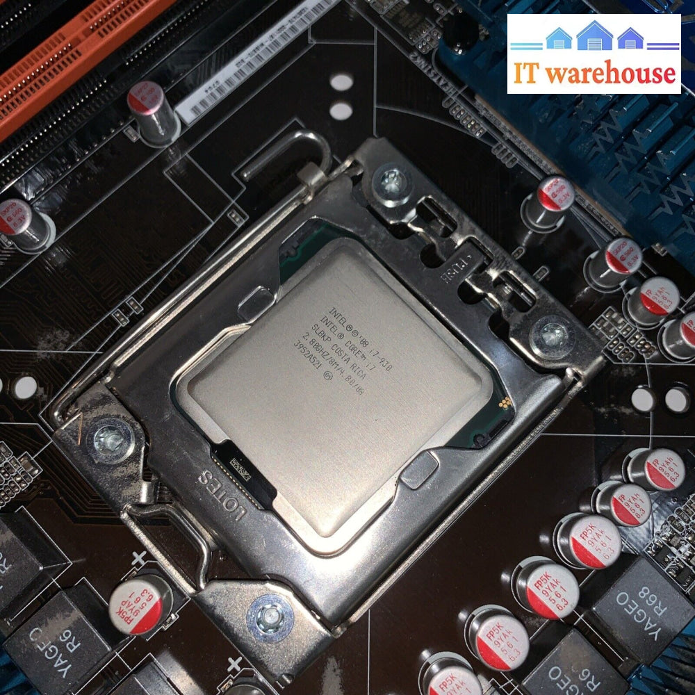 Asus P6T Se Motherboard Socket 1366 Atx Intel X58 Mainboard