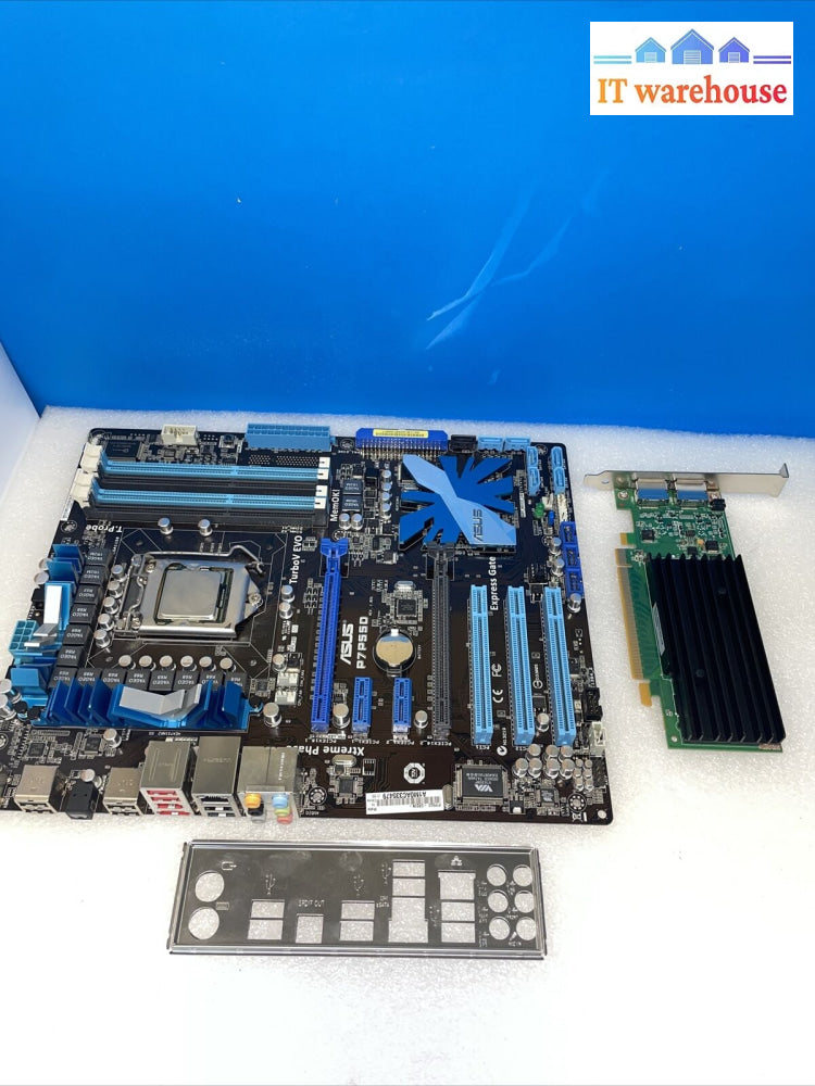 Asus P7P550 Motherboard + I5-650 Cpu Nvs 295 Video Card