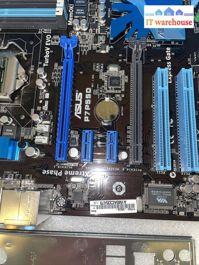 Asus P7P550 Motherboard + I5-650 Cpu Nvs 295 Video Card