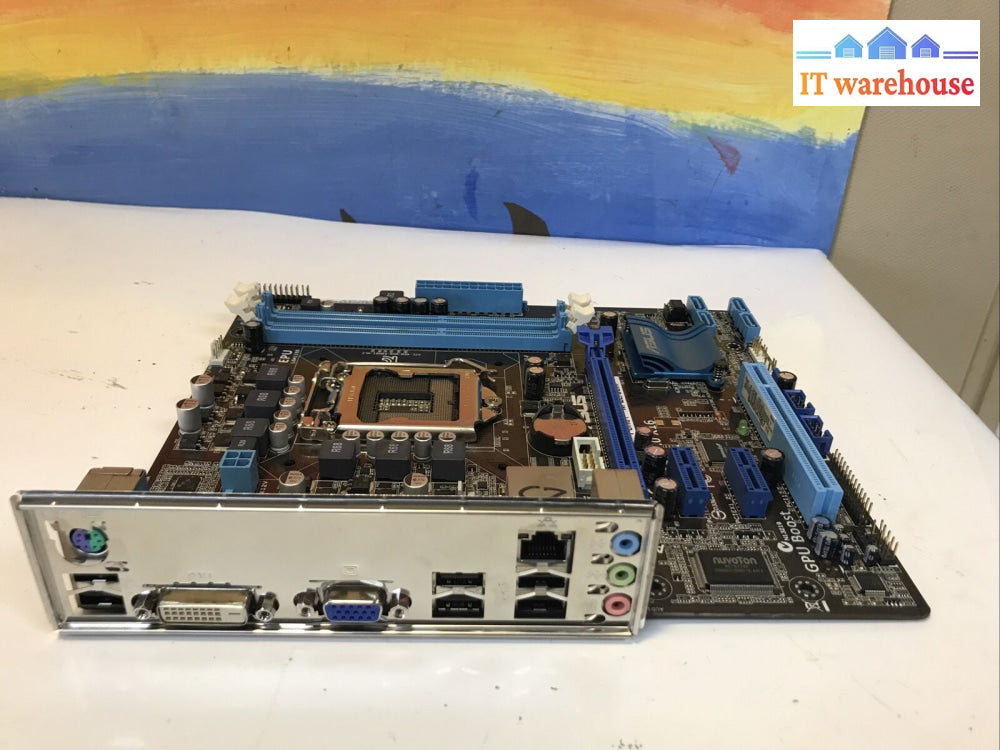 Asus P8H61-M Le/Csm Rev 1.02 Micro Atx Desktop Motherboard W/ I/O Shield Tested